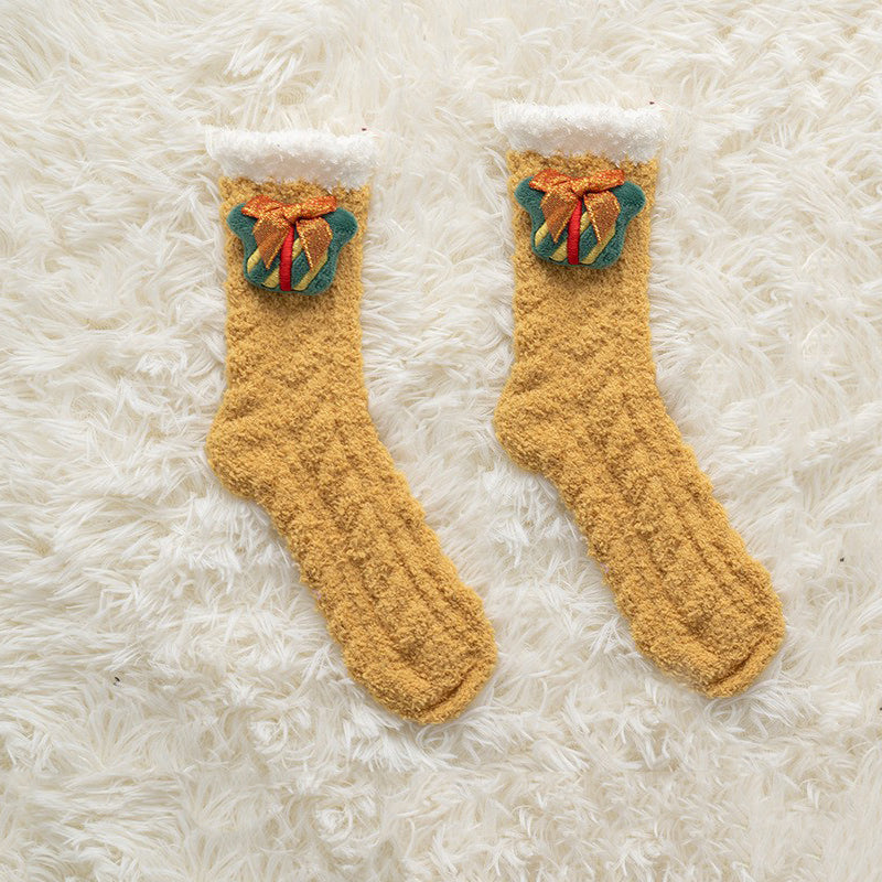 Chaussettes polaire Noël