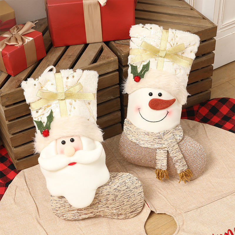 Chaussettes de Noël de style nordique