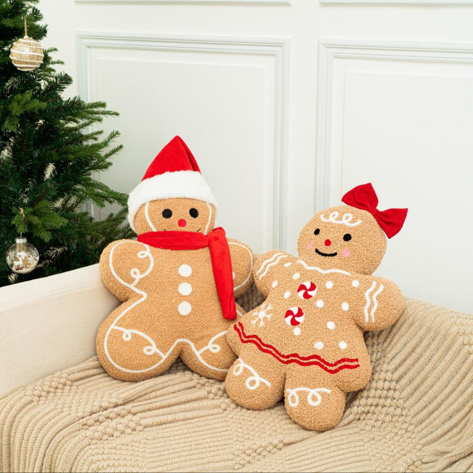 Coussin bonhomme en pain d'épices, second modèle