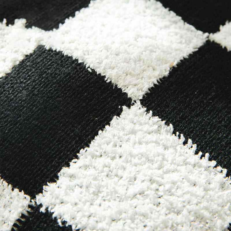 Détail de la maille damier