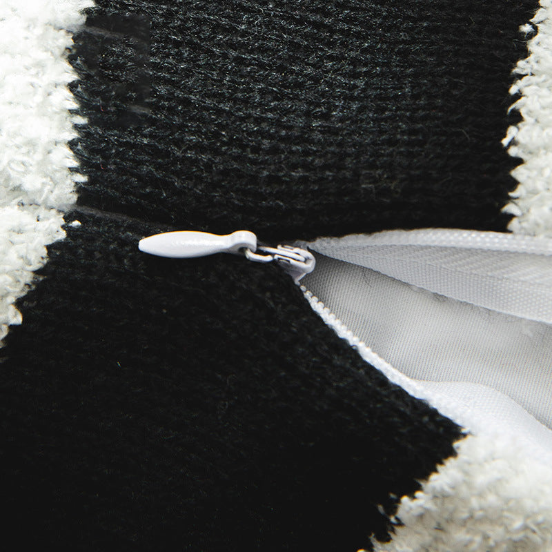 Second détail de la maille damier