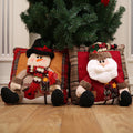 Coussin décoratif de Noël en forme de personnage