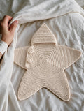 Gigoteuse bébé en crochet coloris beige