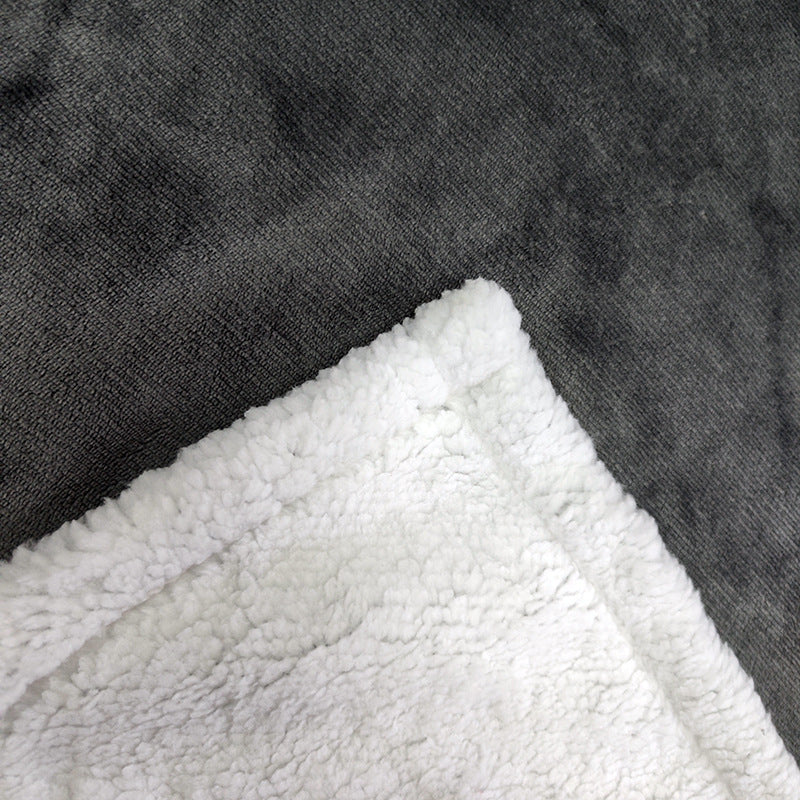 Détail de la flanelle du pull plaid long